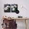 Stupell Industries Simple Black & White Peony 2 pc Canvas Wall Art Set Design by Jennifer Rigsby
